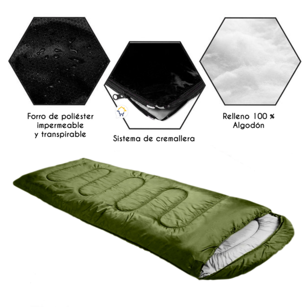 Bolsa Para Dormir Sleeping Bag SBAG01N - Image 5