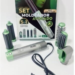 SECADOR CEPILLO ELECTR 5+1 AGUACATE NUBE